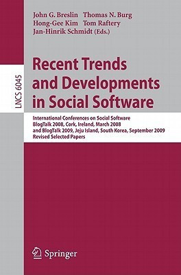 Recent Trends and Developments in Social Software(English, Paperback, unknown)