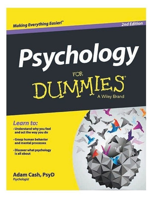 Psychology for Dummies(English, Paperback, Cash Adam)