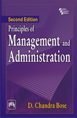 Principles of Management and Administration(English, Paperback, Bose Chandra)