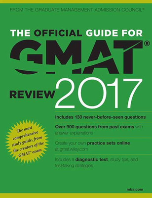 The Official Guide for GMAT Review 2017 with Online Question Bank and Exclusive Video(English, Paperback, unknown)