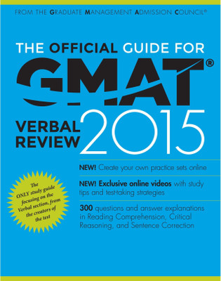 The Official Guide for GMAT Verbal Review 2015(English, Paperback, unknown)
