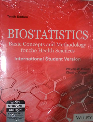 Biostatistics  - Basic Concepts and Methodology for the Health Sciences, Isv(English, Paperback, Daniel Wayne W.)