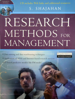 Research Methods for Management(English, Paperback, Shajahan S.)