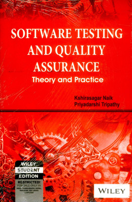Software Testing and Quality Assurance(English, Paperback, Priyadarshi Tripathy Kshirasagar Naik)