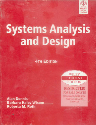 Systems Analysis and Design, 4th Ed(English, Paperback, Dennis Alan)