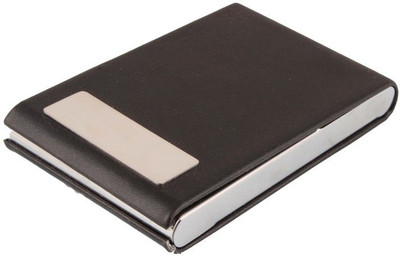 

Yorick ATM/Visiting/Credit Card Holder for Men & Women 8 Card Holder(Set of 1, Black)