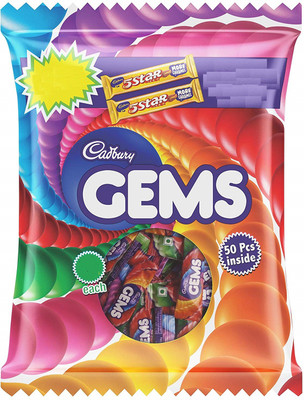 

Cadbury Gems Chocolate 198.2g (Pack of 2) Truffles(Pack of 2, 396.4)