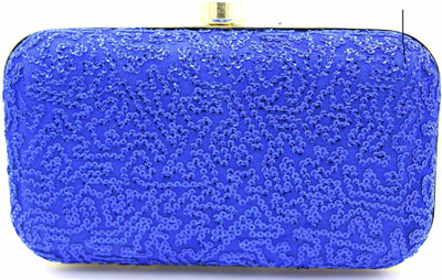 fresherjilive Party Blue Clutch