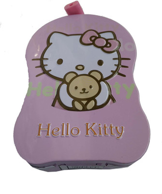 

kaykon Kids Money Bank Hello Kitty Piggie Bank With Lock 2 Keys Birthday Gift 17 CM by 12 CM by 6 CM Coin Bank(Multicolor)