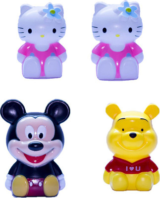 

Shopkooky Piggy bank/ Birthday gift/ Pack of 4/ Latest collection/ Return gift Coin Bank(Multicolor)