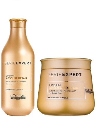 

L'Oreal Paris Absolut Repair Lipidum Shampoo With Mask(Set of 2)