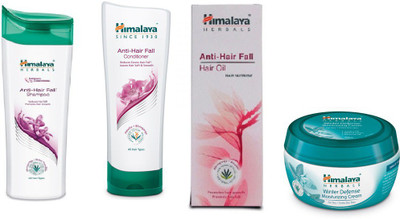 

Himalaya ANTI HAIR FALL OIL, ANTI HAIR FALL SHAMPOO, ANTI HAIR FALL CODITIONER, WINTER CREAM(Set of 4)