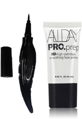 

tanvi27 NEW PERSISTENT PERFECT BLACK LINER & HD PRIMER(Set of 2)