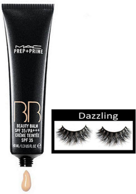 

Dazzling Eyelashes, Mac Prep + Prime BB Beauty Balm Cream Spf 35(Set of 2)