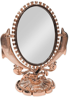 

INAAYA Double-Sided Normal and Magnifying Stand Mirror for Makeup , Shaving & home Use, Pack Of 1