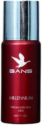 

Gans MILLENNIUM Perfume Body spray for men Deodorant Spray - For Men(150 ml)