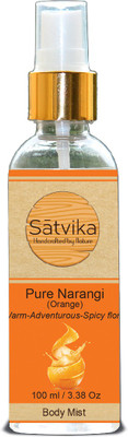 

SATVIKA Fresh Orange Body Mist Body Mist - For Men & Women(100 ml)