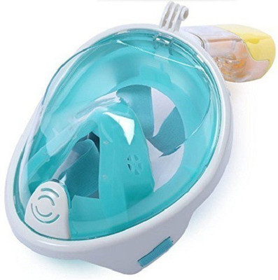 

Happy2Buy Revolutionary Full Face Dry Mask 180 Degree Vision,Free Breathing(Size-S/M) Diving Mask(S, M)