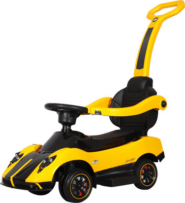 

Hollicy Car Battery Operated Ride On(Yellow)