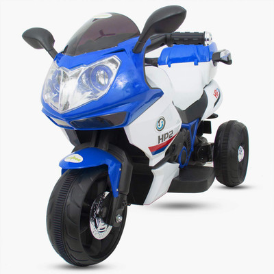 

Baybee Racing Battery Operated Ride on Bike / Ride On Motorcycle, 6V Battery Powered 3 Wheels Electric Bicycle, Ride On Vehicle for Kids - Blue Bike Battery Operated Ride On(Multicolor)