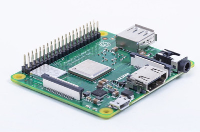 

Robocraze Raspberry Pi 3A+ 3 Model A+ SBC Board - Cortex A53-512 MB RAM - 2018 Model Micro Controller Board Electronic Hobby Kit