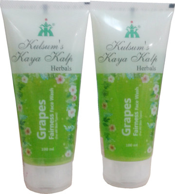 

Kulsum's Kaya Kalp Grapes Face Wash(200 ml)