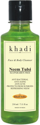 

Khadi India Herbal Neem Tulsi SLS-Paraben Free Face Wash(210 ml)