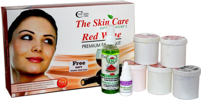 

The Skin Care 5in1 Red Wine Age Reducing Facial kit 600