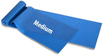 

FITSY Elastic Exercise Workout Resistance Pilates Yoga Bands. (Blue-Medium) Resistance Band(Blue)