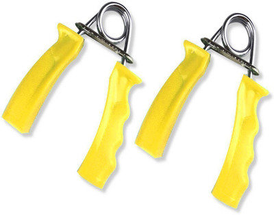 

Faiydashop Plastic Hand Grip For Home Gym Fitness Exercise (Pack of 2) Hand Grip/Fitness Grip(Yellow)