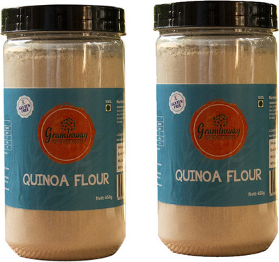 

Graminway Pack of 2, Gluten Free Quinoa Flour(900 g, Pack of 2)