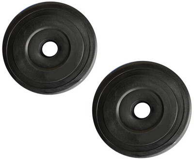 

Faiydashop 3 kg * 2 Pcs PVC Plates Black Weight Plate(6 kg)