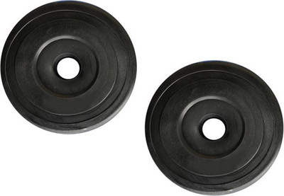 

Faiydashop 5 kg * 2 Pcs PVC Plates Black Weight Plate(10 kg)
