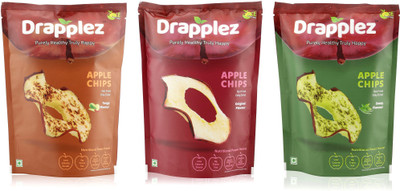 Drapplez Apple Chips (Set of 3) 25(Pack of 3)