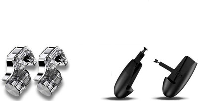 

SEC PUBG Fortnite Mobile Game Controller – Gamepad, L1R1 Sensitive Shoot and Aim Triggers Fire Buttons for iOS Android, Cell Phone Gaming Joystick Accessories, (2 Trigger and Game pad) Gaming Accessory Kit(Multicolor, For Android, iOS)