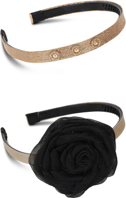

Streemaya Hair Bands For Girls Combo of 2 (5-15 Years) Hair Band(Multicolor)
