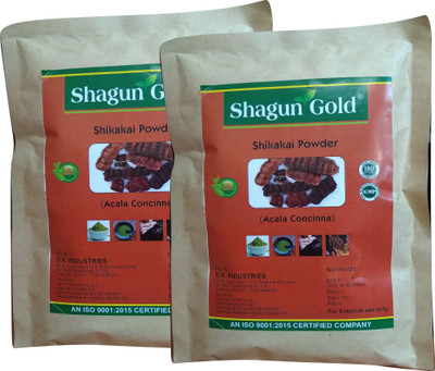 

Shagun gold Set of 2 chemical free pure Shikakai powder for hair treatments & hair growth 100gm(200 g)