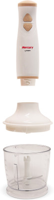 

Mercury My Cheff 300 Hand Blender, Chopper, Electric Whisk, Stand Mixer(White, Brown)