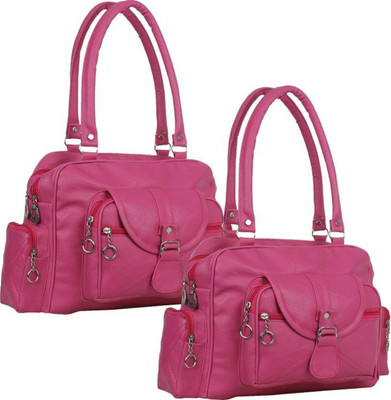 Online Hub Hand-held Bag(Pink)