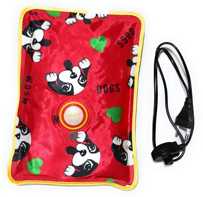 

CRETO Electric Hot Water Bag Heating Pad For Pain Relief And Muscles Relaxation electric 1 L Hot Water Bag(Multicolor)