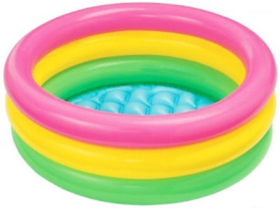 

MEGAEMART 2FT Inflatable Bath Tub for kids Inflatable Pool(Multicolor)