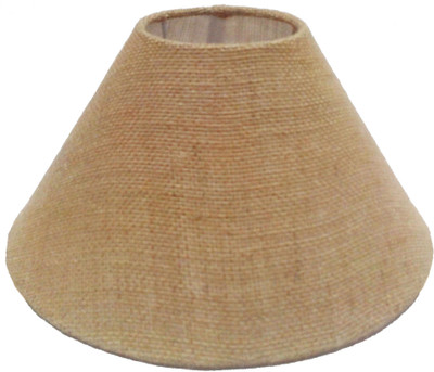 

RDC 10" Round Sand Brown Jute - E27 Holder Ring Size Table Lamps Lamp Shade(Jute, Plastic)