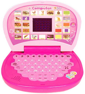 

signomark Kids Pink Mini Learning Educational Display Laptop(Pink)
