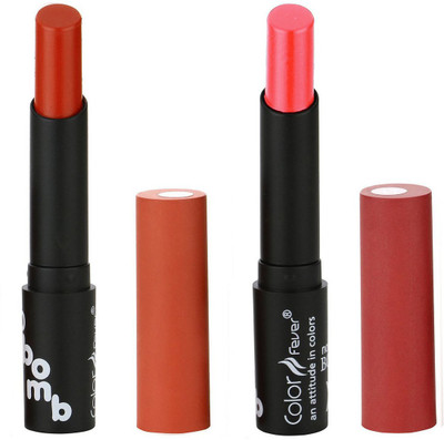 

Bonjour Paris Hydrating Shine Soft Lipstick| Cruelty Free | Gluten & Lead Free | Moisturizing Lip Stick | All Natural Ingredients | For Seductive Lips(Brick Red, Baby Pink)