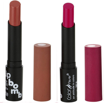 

Bonjour Paris Indian Lip Color Sensation Ultimate Soft Matte Lipsticks A34(Chocolate, Scarlet)
