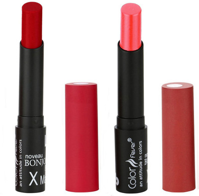 

Bonjour Paris Hydrating Shine Soft Lipstick| Cruelty Free | Gluten & Lead Free | Moisturizing Lip Stick | All Natural Ingredients | For Seductive Lips(Rusy, Baby Pink)