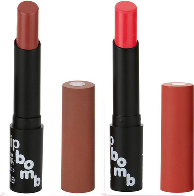 

Bonjour Paris Moisturizing Creamy Lipcolor With Various Finishes Lipsticks A26(Brown, Strawberry)