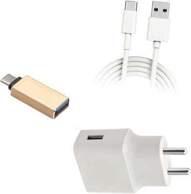 DAKRON Wall Charger Accessory Combo for Samsung Galaxy Note 9(White)
