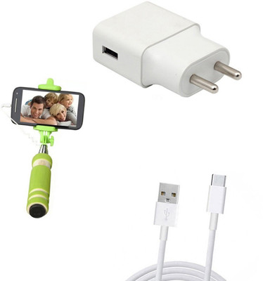 DAKRON Wall Charger Accessory Combo for OPPO Find X(White)