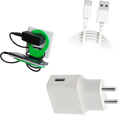 DAKRON Wall Charger Accessory Combo for OnePlus 6(Multicolor)